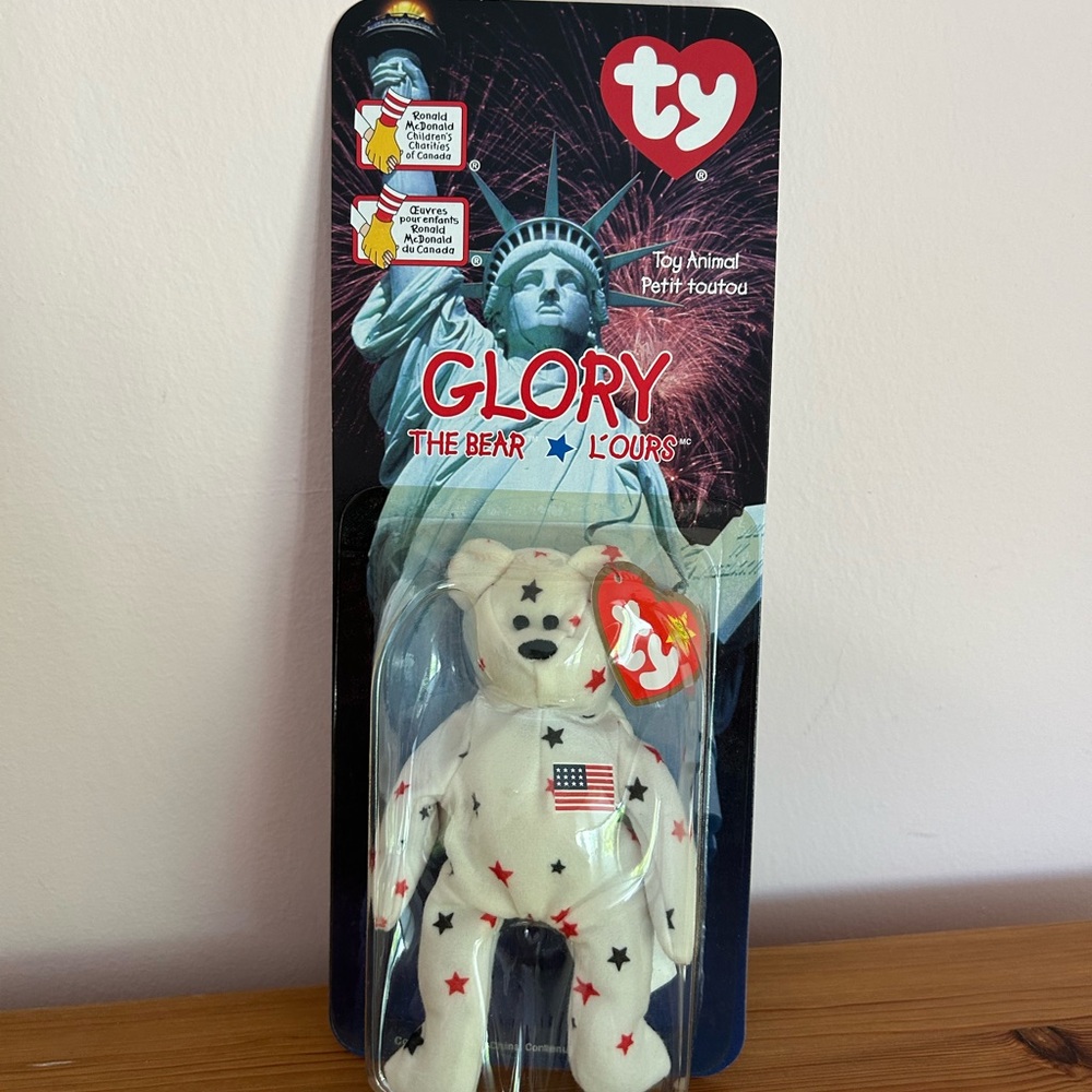 Glory The Bear - TY Teenie Beanie Babies - Ronald McDonald House Charities